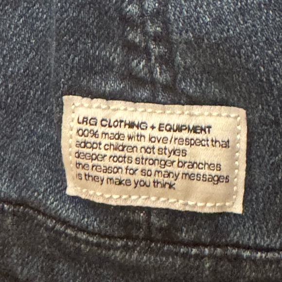 VINTAGE LRG LIFTED RESEARCH GROUP DENIM BELL BUCKET HAT S/M BRAND NEW - Picture 5 of 5